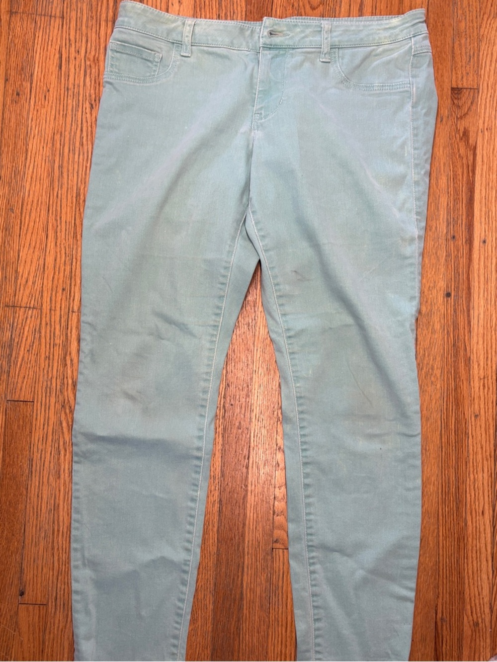 CAbi Mint Green Skinny Jeans
